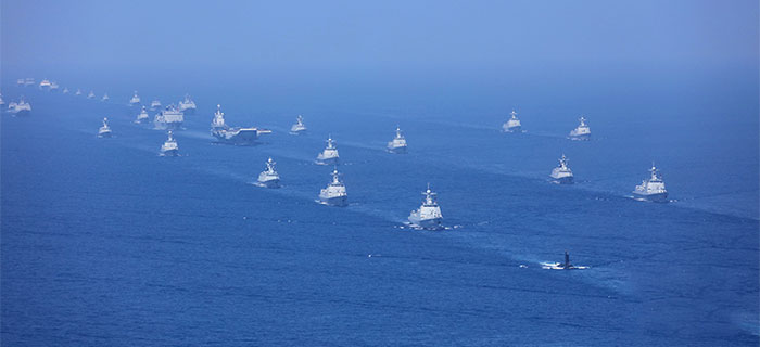 南海大閱兵精剪鏡頭來了！點開視頻，再燃一次！