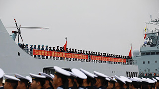 出發(fā)！海軍第31批護(hù)航編隊從湛江解纜啟航