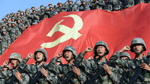 強軍路上，永葆我們的黨員本色