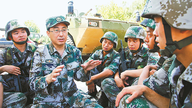 韋昌進(jìn)：我是普通一兵，永遠(yuǎn)堅守6號哨位