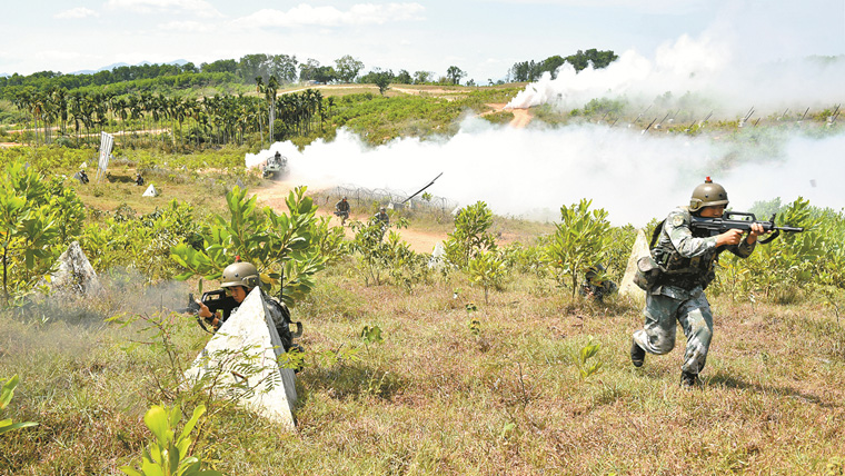 厲害！對抗演練中，上等兵竟連續(xù)“殺敵”十三人