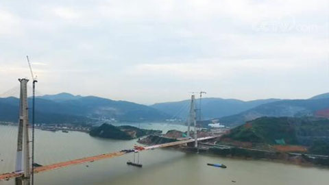 湖北武穴長江大橋合龍 促進長江經(jīng)濟帶高質量發(fā)展