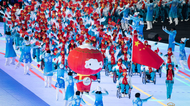 中國體育代表團在北京冬殘奧會上展現精神與實力