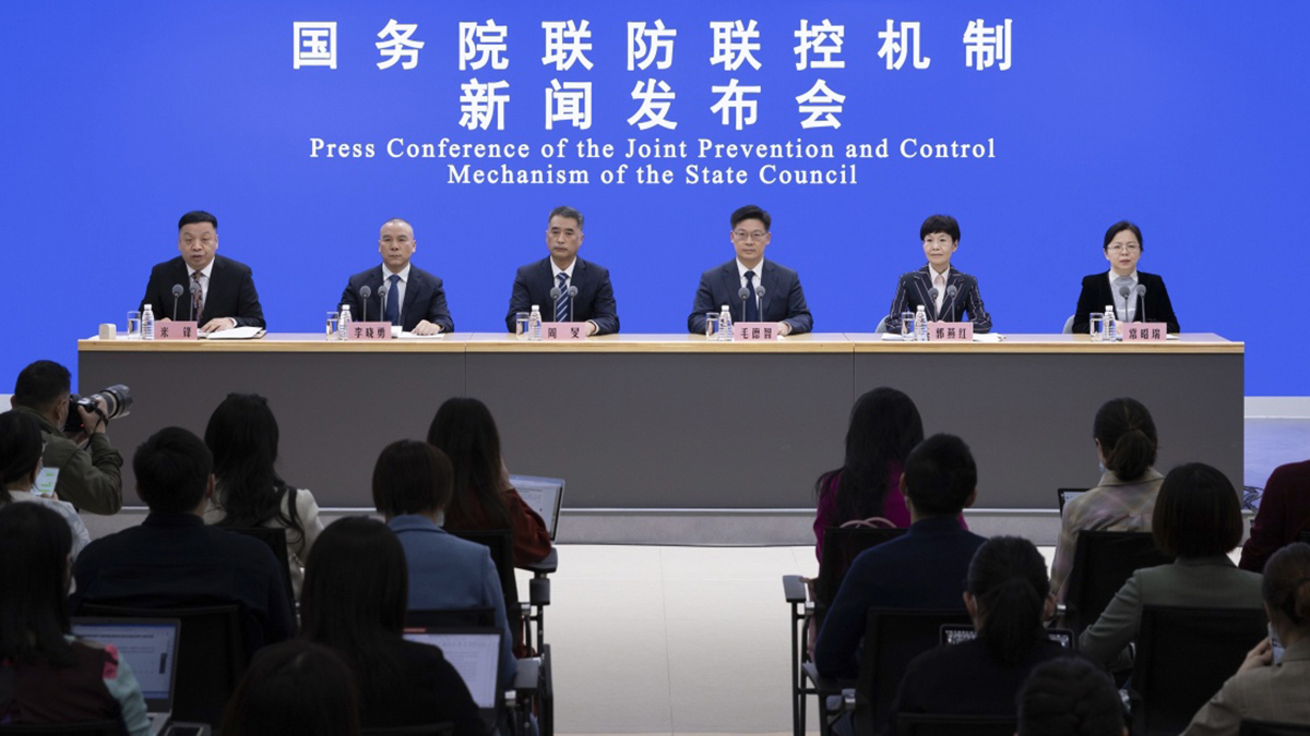 國務(wù)院聯(lián)防聯(lián)控機制：全國發(fā)熱門診、急診、在院重癥患者人數(shù)已過高峰