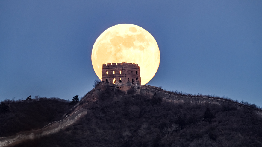 2026年首個超級月亮現(xiàn)身天宇