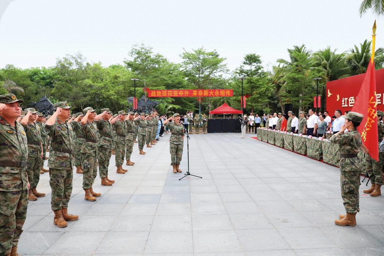 重建紅色娘子軍民兵連賡續(xù)紅色血脈（李美露）