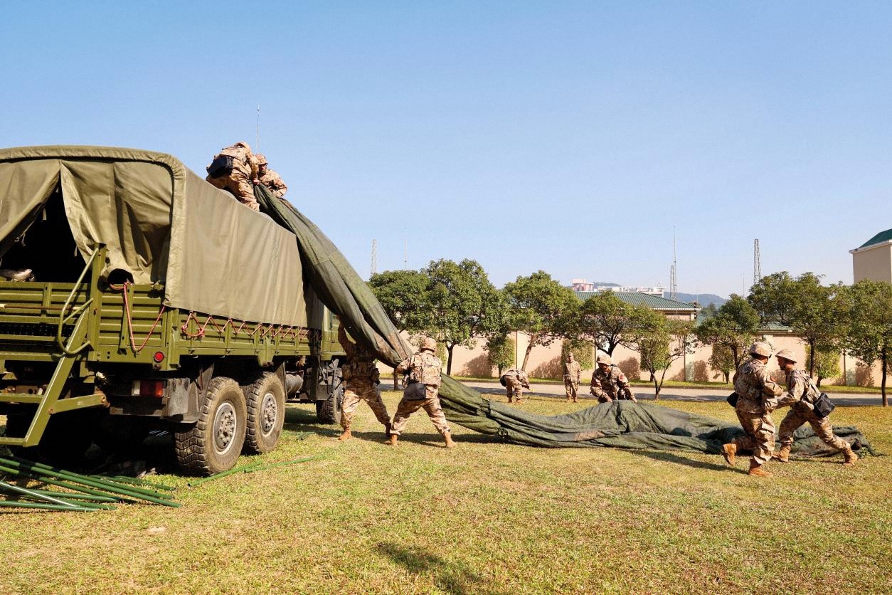 警戒防衛(wèi)行動：偽裝防護(hù)（2）