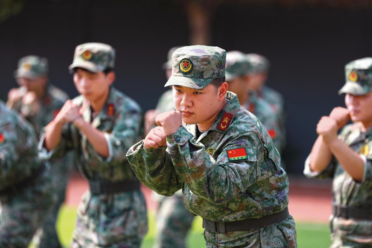 趙縣人武部組織開展基干民兵訓(xùn)練1 尹威華