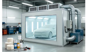 汽車烤漆房工藝改造穩步推進 標準化涂裝空間適配汽修行業發展