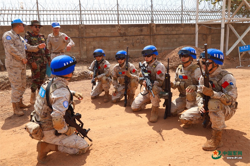 評估組設(shè)卡檢查演練 韓瑞田攝