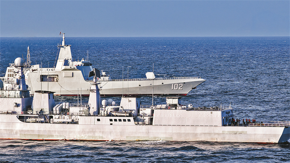 雙艦蹈海 協(xié)同礪劍
