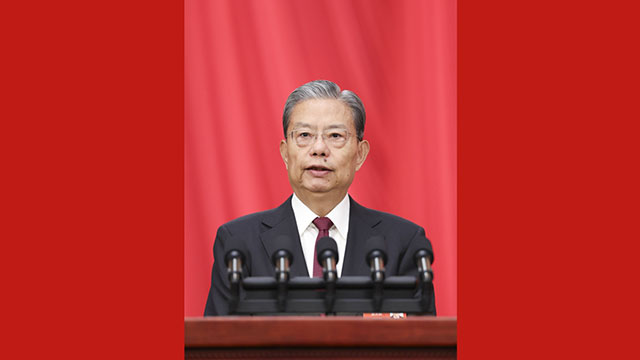 全國(guó)人民代表大會(huì)常務(wù)委員會(huì)工作報(bào)告