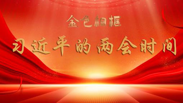 金色相框｜習(xí)近平的兩會(huì)時(shí)間