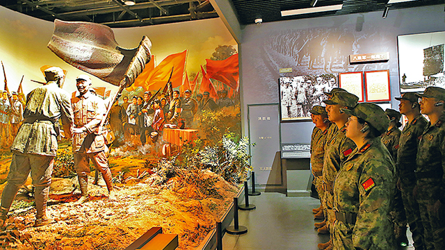 “東進(jìn)，東進(jìn)，我們是鐵的新四軍”