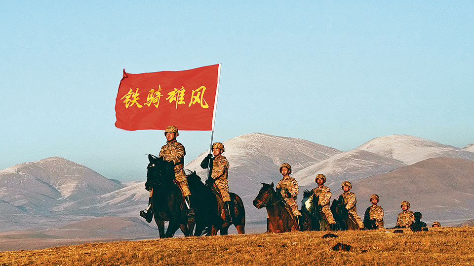 馬蹄聲聲，踏碎高原冰雪