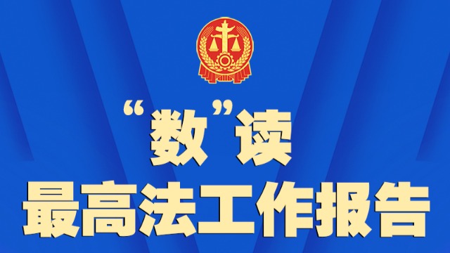“數(shù)”讀最高法工作報(bào)告