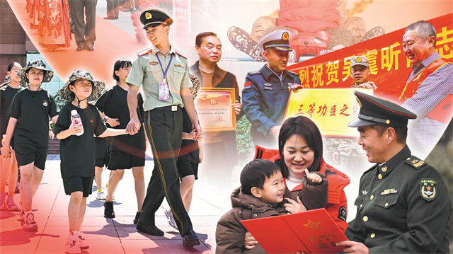 為光榮牌增添新榮光——軍隊(duì)代表委員與基層官兵共話社會關(guān)心關(guān)愛軍人軍屬