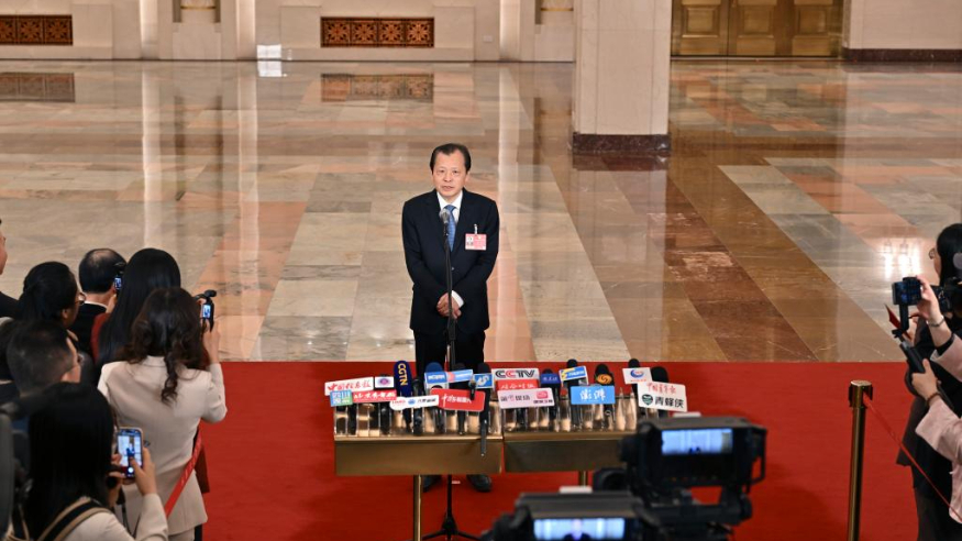 第二場“部長通道”集中采訪活動舉行